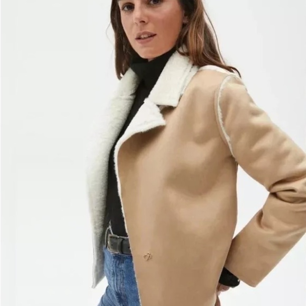 Michael Stars Faux Shearling Jacket